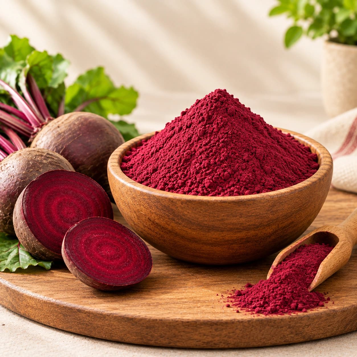 100% Pure Beetroot Juice Powder.