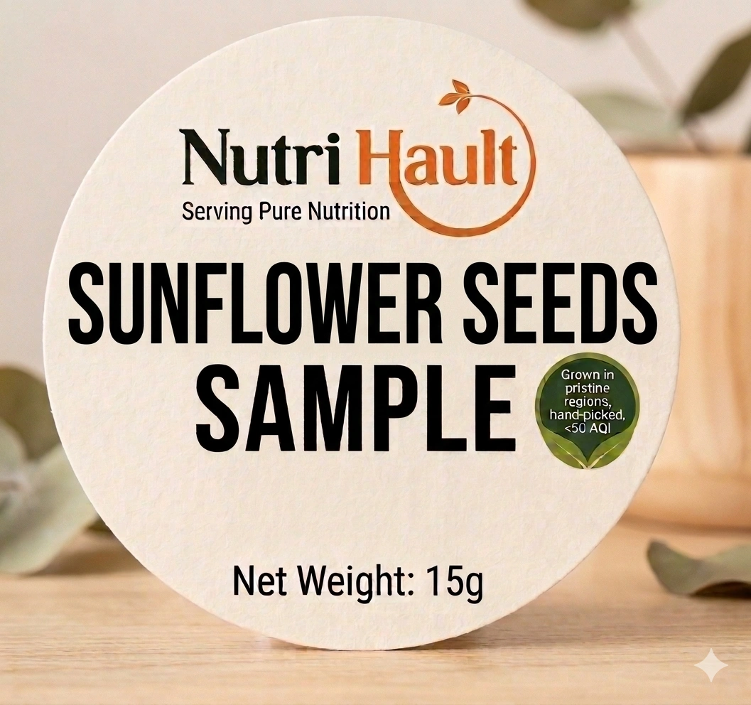 Buy NutriHault Sunflower Seeds Sample β 15g online β NutriHault