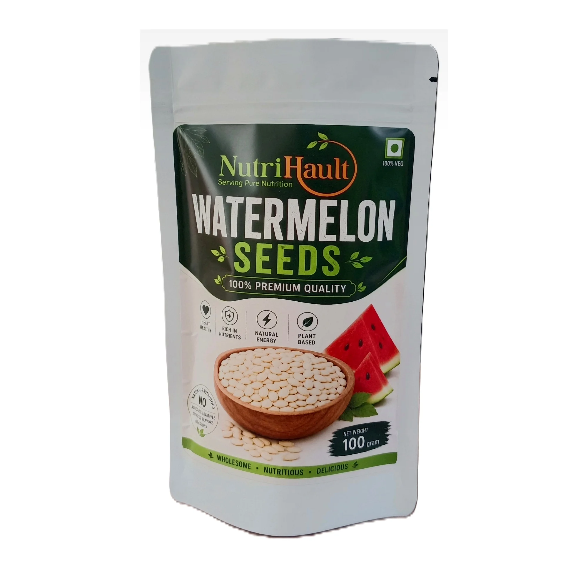 Buy Watermelon Seeds | Premium Raw | High Protein | No Preservatives online β NutriHault